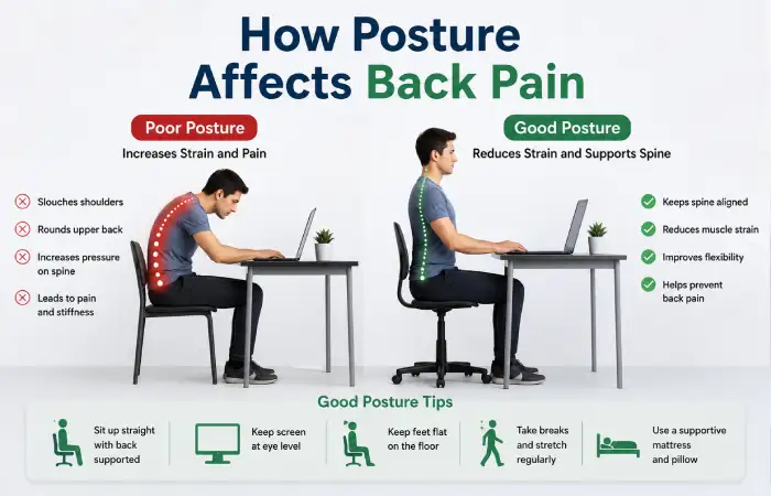 How Posture Affects Back Pain