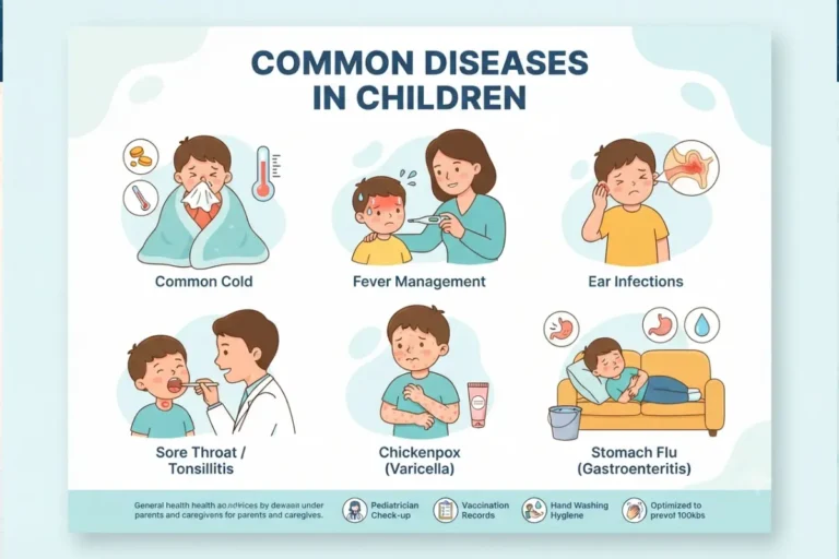 Common Diseases in Children: Symptoms, Prevention and When to Seek Medical Care
