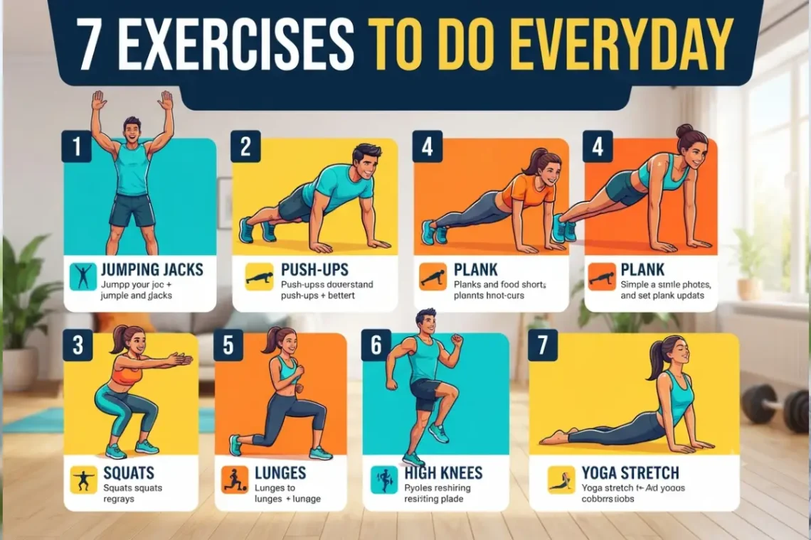 7 Exercises to Do Everyday:
