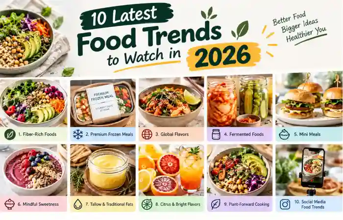 10 Latest Food Trends to Watch in 2026