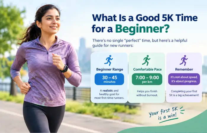 What Is a Good 5K Time for a Beginner?