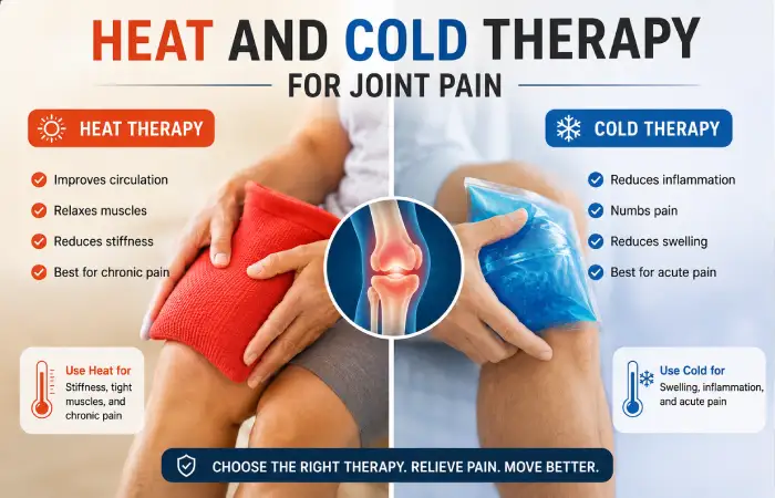 Heat and Cold Therapy for Joint Pain