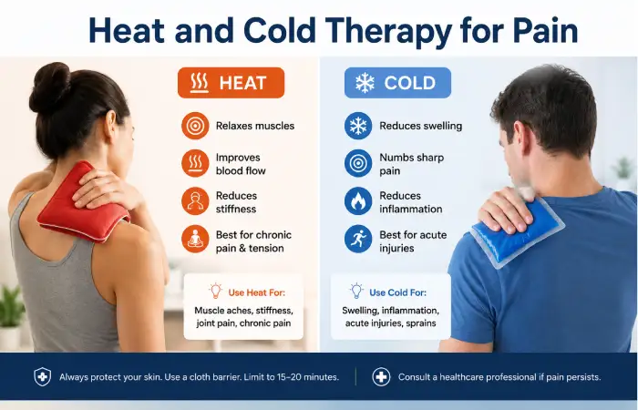 Heat and Cold Therapy for Pain