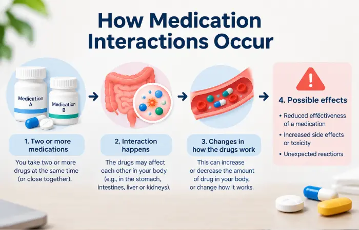 How Medication Interactions Occur