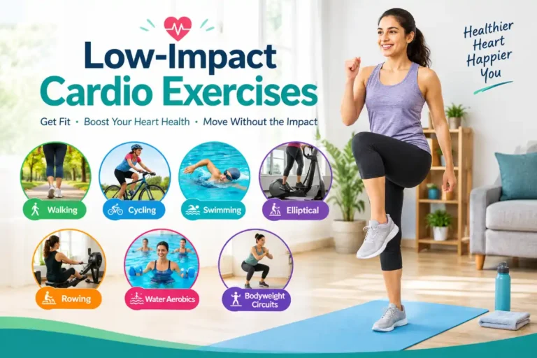 Low-Impact Cardio Exercises: Best Workouts for Beginners and Joint-Friendly Fitness