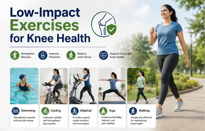 Low-Impact Exercises for Knee Health