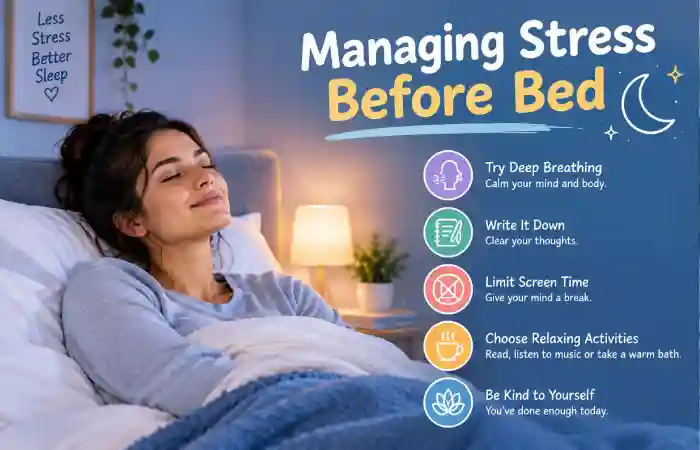 Managing Stress Before Bed