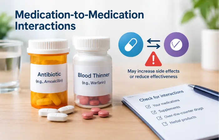 Medication-to-Medication Interactions