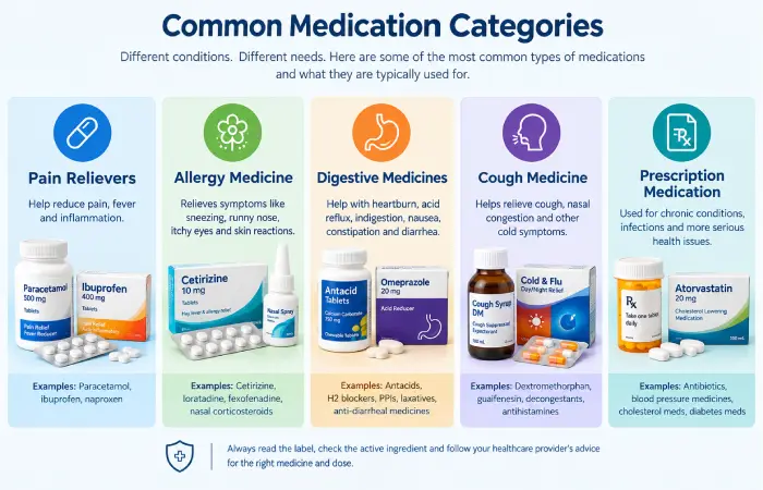 Common Medication Categories