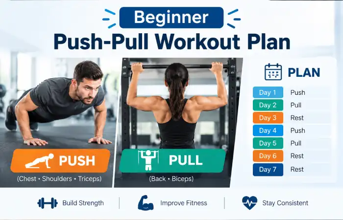 Beginner Push-Pull Workout Plan