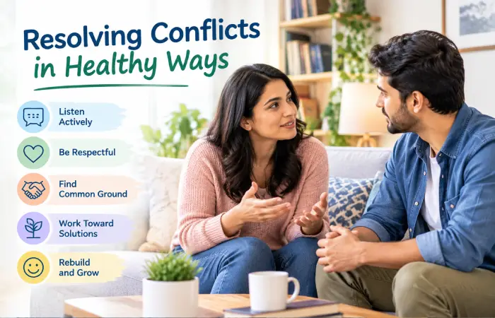 Resolving Conflicts in Healthy Ways