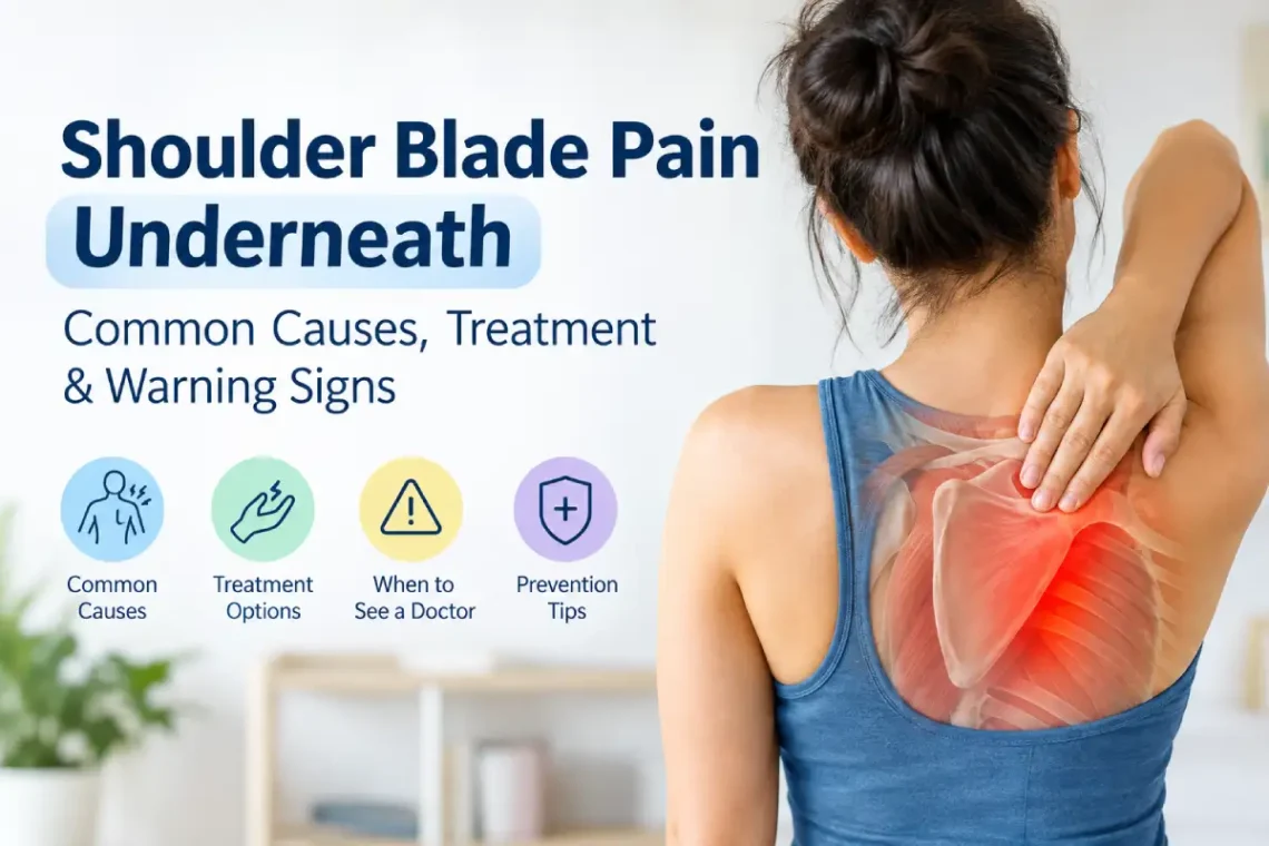 Shoulder Blade Pain Underneath