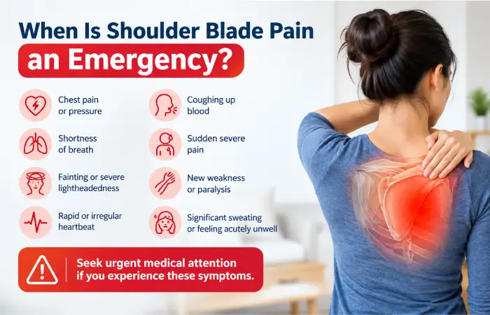 When Is Shoulder Blade Pain an Emergency?