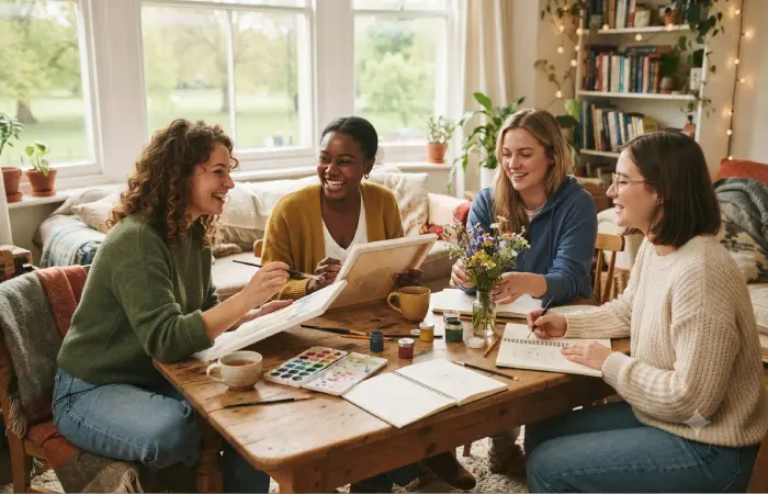 social self care ideas