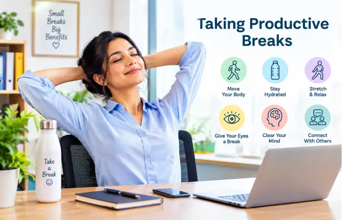 taking productive breaks