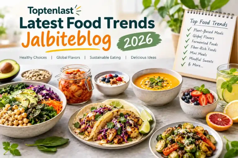 Toptenlast Latest Food Trends Jalbiteblog: 2026 Food Trends Guide